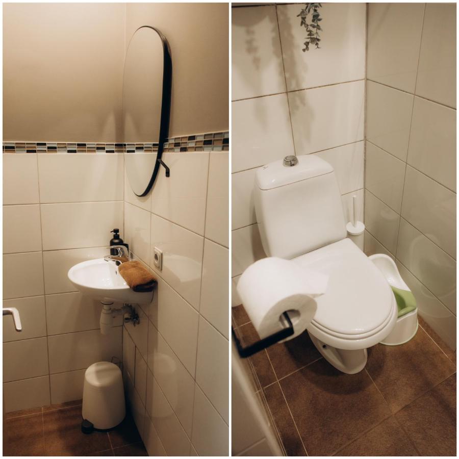Durbes Atvari - Brivdienu Majas Ar Saunu Exteriör bild